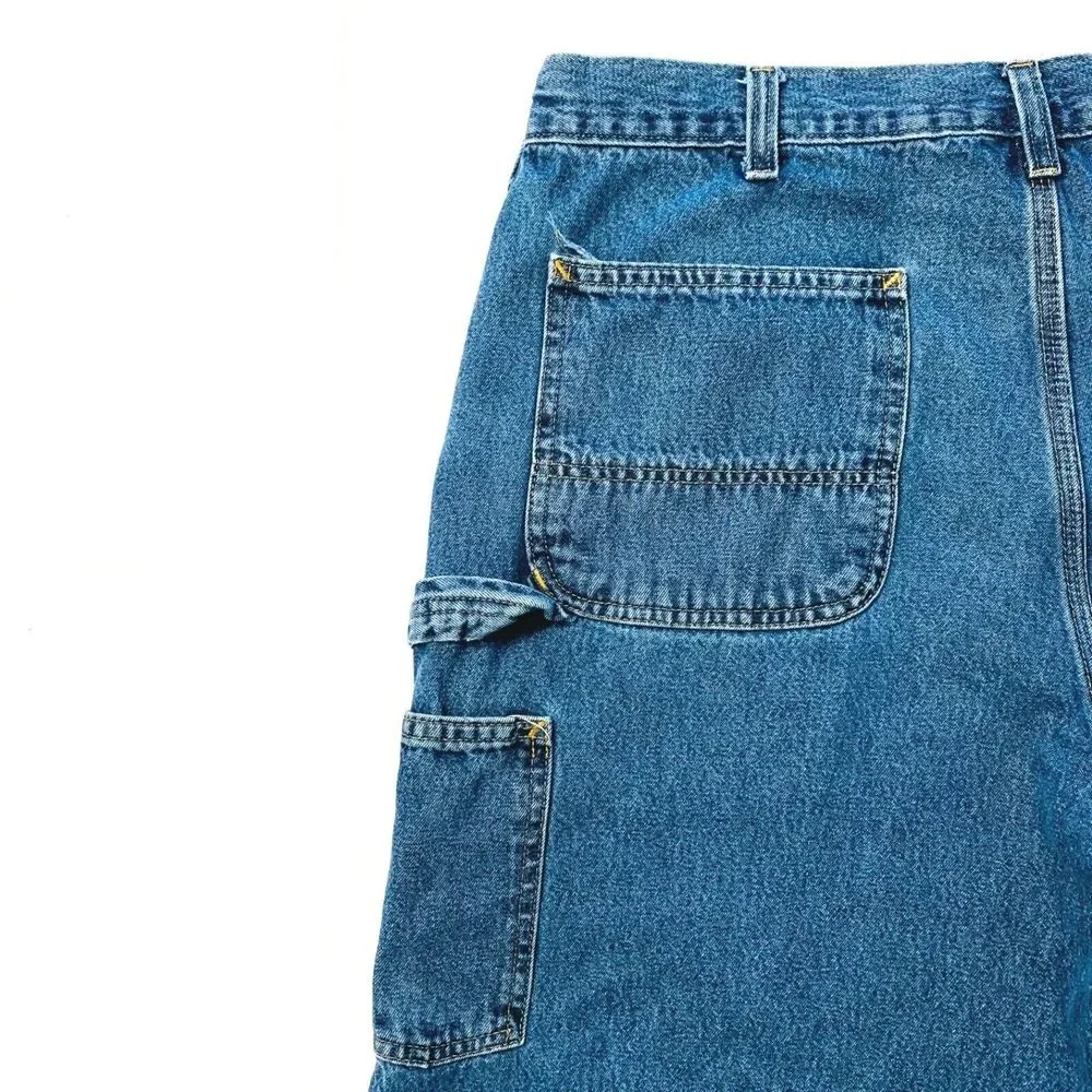 Vtg Carhartt Carpenter Original Dungaree Fit Jeans 36x30.5 Workwear Medium EUC‎